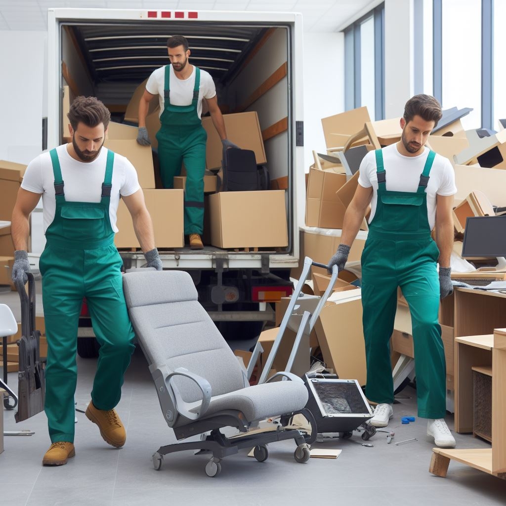 Vaciado de oficinas y despachos en Premià de Dalt